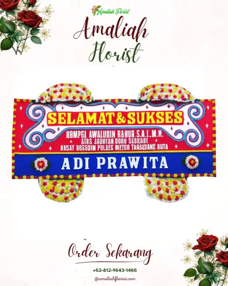 Papan Bunga Ucapan Selamat Lemah Duhur